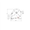 231076  Ventilateur tangentiel trial 8AR28C-004 moteur à gauche 1 vitesse 44 W 165,60 €