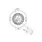 Ventilateur air 895744740 de poele a pellet Godin Palazetti