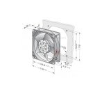23190020  Ventilateur 19W 120x120x38 mm metal 52,20 €