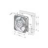 23190020  Ventilateur 19W 120x120x38 mm metal 52,20 €