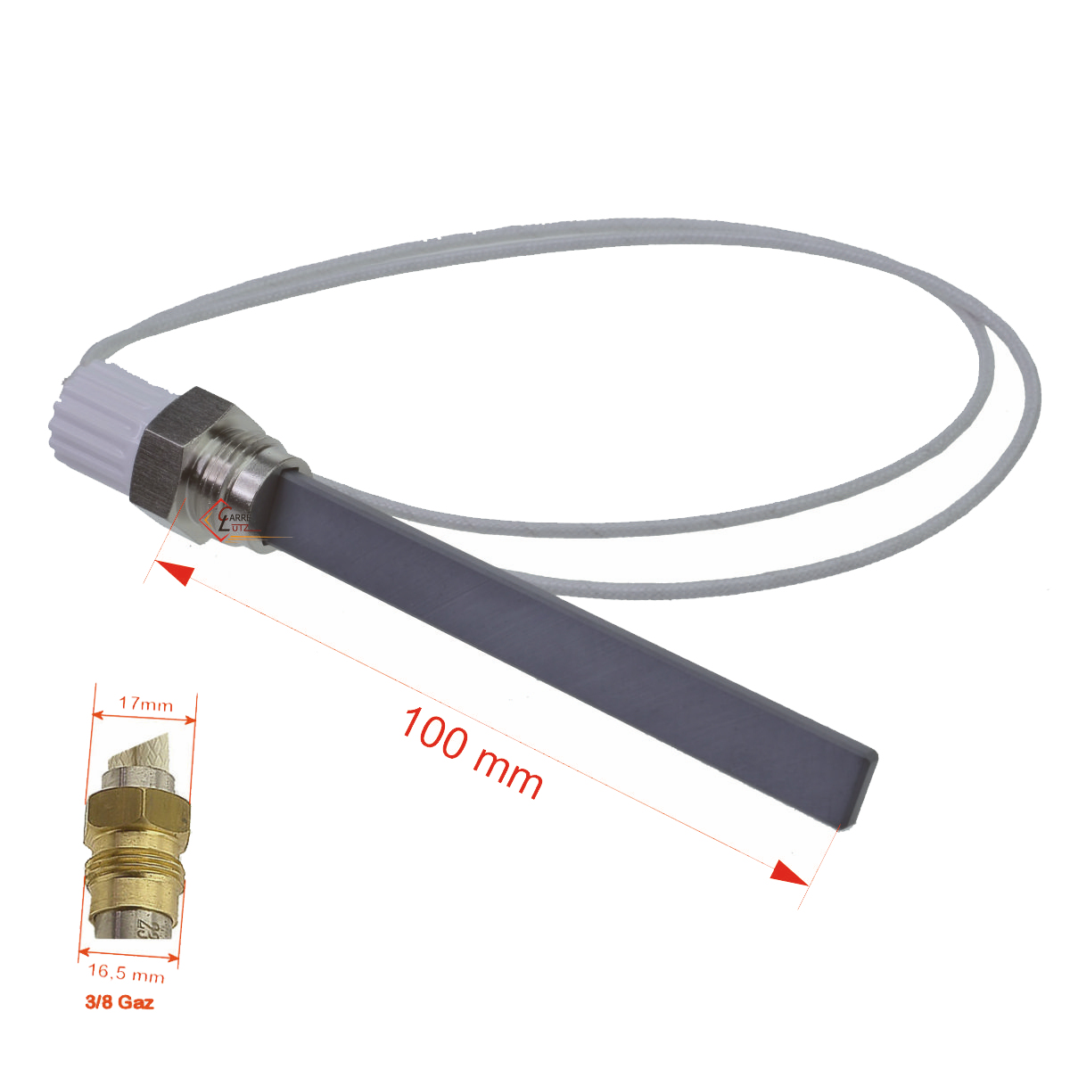 703995  Résistance en cristal de quartz 300W de poêle à pellet 59,80 €