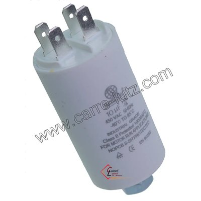 230005  10 mf 450v - Condensateur permanent  4,80 €