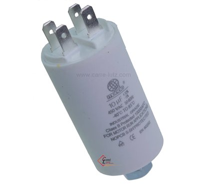 230005  10 mf 450v - Condensateur permanent  4,80 €