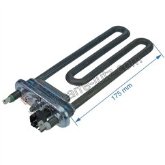 781140  C00112578 - Résistance 1700W avec sonde de lave linge Ariston Indesit Scholtes 13,80 €