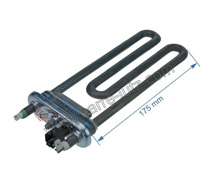 781140  C00112578 - Résistance 1700W avec sonde de lave linge Ariston Indesit Scholtes 13,80 €