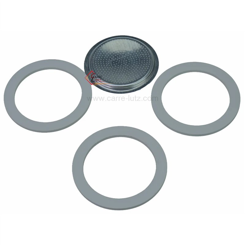 853020  Filtre + 3 joints pour Cafetière Moka 3 Tasses 7,20 €