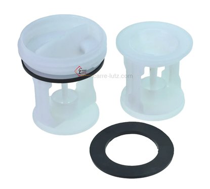 Kit filtre de pompe de vidange Askoll Plaset C00141034 Ariston Indesit Scholtes Whirlpool