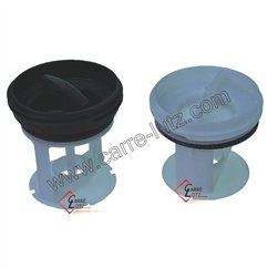 216194  484000000966 - Kit Bouchon de pompe de vidange de lave linge Whirlpool Laden Ignis Radiola Bauknecht 21,80 €