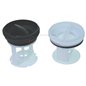 484000000966 - Kit Bouchon de pompe de vidange de lave linge Whirlpool Laden Ignis Radiola Bauknecht