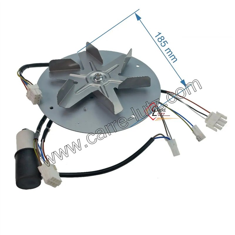 Ventilateur extracteur de fumée Trial CAF15C014F ou EBM R2E150 AN91-33 de poele a pellet Edilkamin