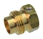 543111  Raccord 3/8 gaz avec vis de fixation pour bougie de pôele à granulés 7,40 €