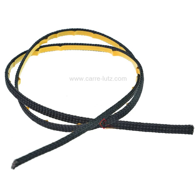 705012  Joint fibre de verre tressée Virolux 8x2 mm adhésif vendu au mètre 5,40 €