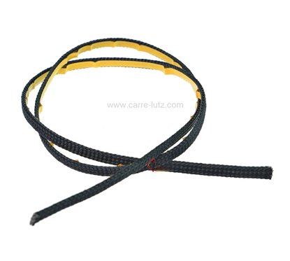 705012  Joint fibre de verre tressée Virolux 8x2 mm adhésif vendu au mètre 5,40 €