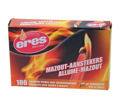 705077  Allume-Mazout pour Poêle à mazout boite de 100 pièces 4,70 €