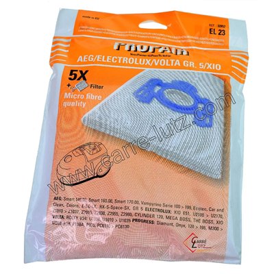 802320  Sacs d'aspirateur par 5 AEG Vampyrino 6,90 €