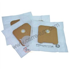 802371  ZR001201 - Sacs d'aspirateur par 4 Rowenta hygiene  17,40 €
