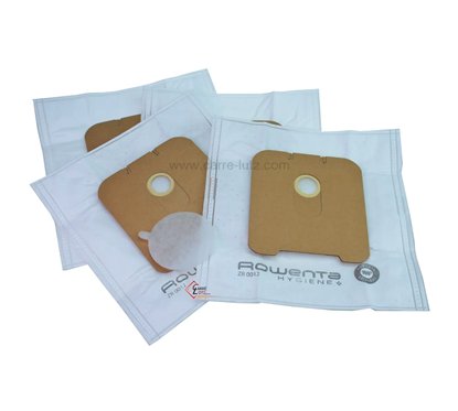 802371  ZR001201 - Sacs d'aspirateur par 4 Rowenta hygiene  17,40 €