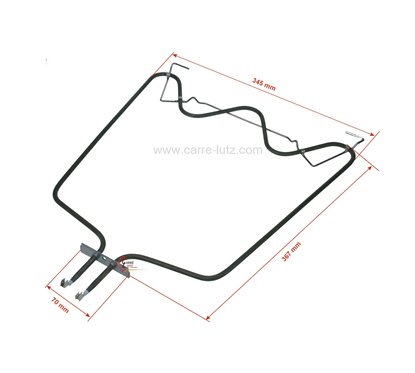 20390016  481010551720 - Résistance de sole 1150W 230V de four Whirlpool 9,20 €