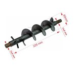 70430012  Vis sans fin 276,5 mm pour poele a granulé Clam 60,00 €