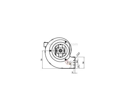 231050  Ventilateur tangentiel EMMEVI de poêle à pellets 135,80 €