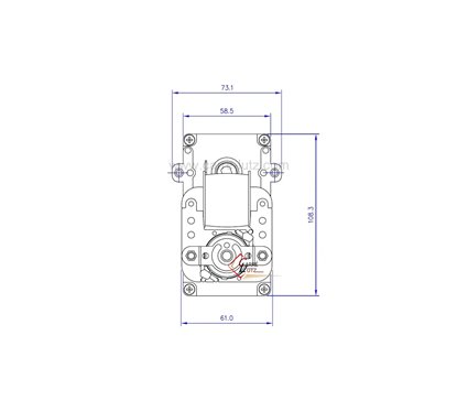 231514  Motoréducteur de vis sans fin 2,5 tour/minute de poele à pellet 108,00 €