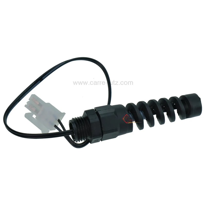 Sonde de température NTC 10K avec capsule en résine et support porte-sonde 0022727 de poêle à pellet