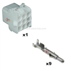 234030  Connecteur Mate n lok Femelle 9 Voies avec borne Mâle 3,80 €