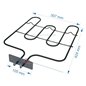 44002687 - Résistance de sole 1530W de four Candy Hoover Rosieres 