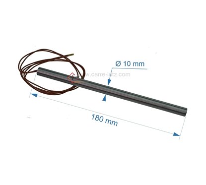 703920  Résistance 320W 10 mm longueur 180 mm de poêle à pellet 39,87 €