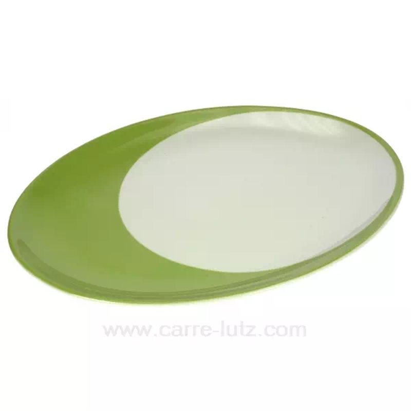 CL10010503 plat ovale Luna Swing vert 54,50 € CL10010503 plat ovale Luna Swing vert 54,50 €