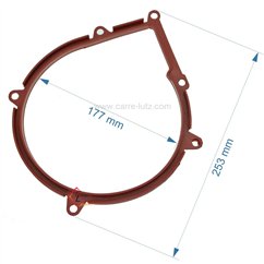 119056  66111 - Joint de ventilateur d extracteur de fumée de poele à pellets Ravelli Ecoteck 15,20 €