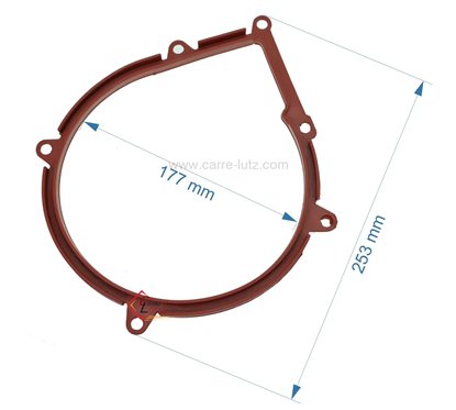 119056  66111 - Joint de ventilateur d extracteur de fumée de poele à pellets Ravelli Ecoteck 15,20 €