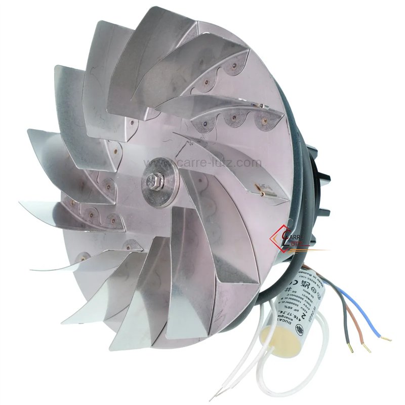 Ventilateur extracteur de fumée EBM R2E180-AU01-19 de poele a pellet 