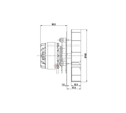 231094  Ventilateur extracteur de fumée EBM R2E180-AU01-19 de poele a pellet  578,40 €