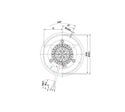 231094  Ventilateur extracteur de fumée EBM R2E180-AU01-19 de poele a pellet  578,40 €