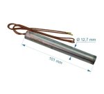 703991  Résistance 300W diamètre 12,7 mm longueur 101 mm de poêle à pellet 40,50 €