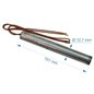 Résistance 300W diamètre 12,7 mm longueur 101 mm de poêle à pellet
