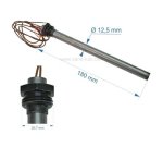 703992  Résistance 350W 12,5 mm longueur 180 mm de poêle à pellet 44,60 €