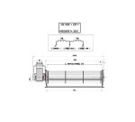 23190025  Ventilateur tangentiel 270 mm moteur à Gauche 2 vitesses 76,20 €