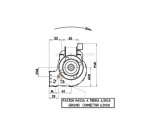 23190025  Ventilateur tangentiel 270 mm moteur à Gauche 2 vitesses 76,20 €