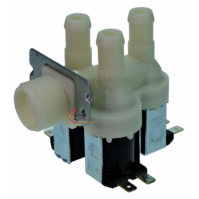 1987730 - Electrovanne 3 voies 90° 15 mm 89312 1987730 485461 de lave linge Miele 