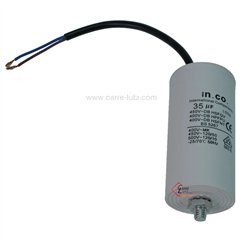 230049  Condensateur Permanent à fils 35 MF 450V 11,40 €