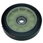 2969900200 - Roue de patin avant  de sèche linge Beko