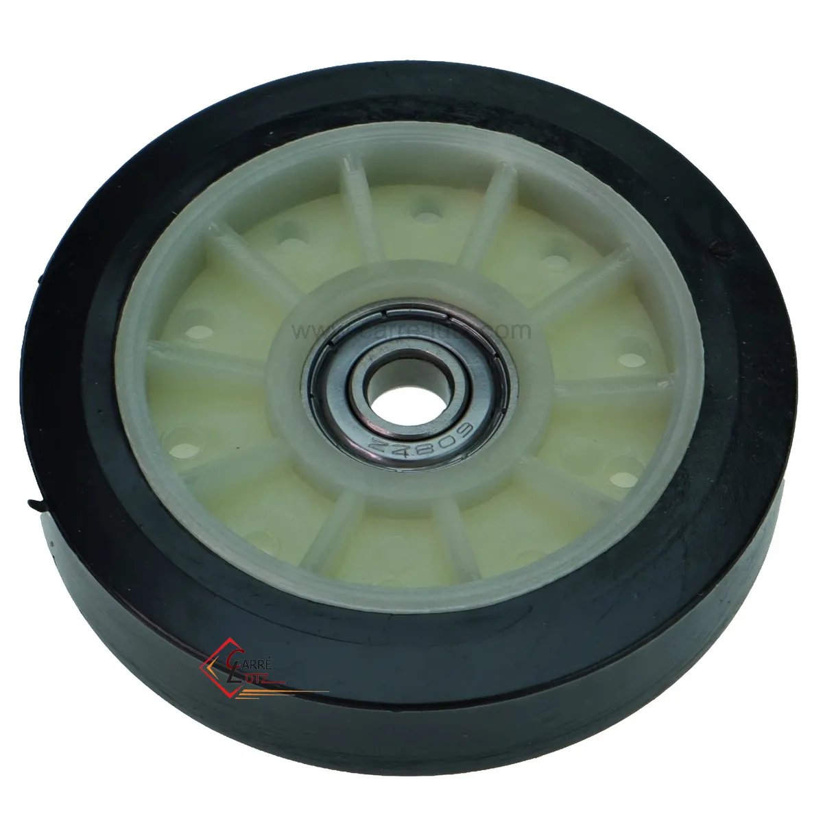 304436  2969900200 - Roue de patin avant de sèche linge Beko 6,50 €