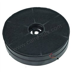 Filtre charbon actif Type A diamètre 144 mm hauteur 40 mm de hotte aspirante﻿ Rosières