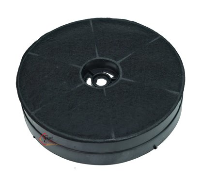 Filtre charbon actif Type A diamètre 144 mm hauteur 40 mm de hotte aspirante Rosières