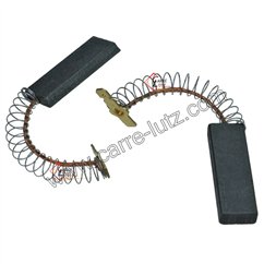 715755  154740 - Jeu de 2 charbons moteur 5x12x31mm de lave linge Bosch Siemens  7,30 €