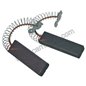 00616505 - Jeu de 2 charbons moteur 5x13,6x43,3 mm de lave linge Bosch Siemens