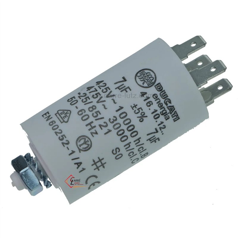 23090010 41039164 - Condensateur permanent 7 MF 400V Candy 5,30 € 23090010 41039164 - Condensateur permanent 7 MF 400V Candy 5,30 €