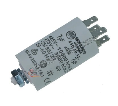 23090010  41039164 - Condensateur permanent 7 MF 400V Candy 5,30 €